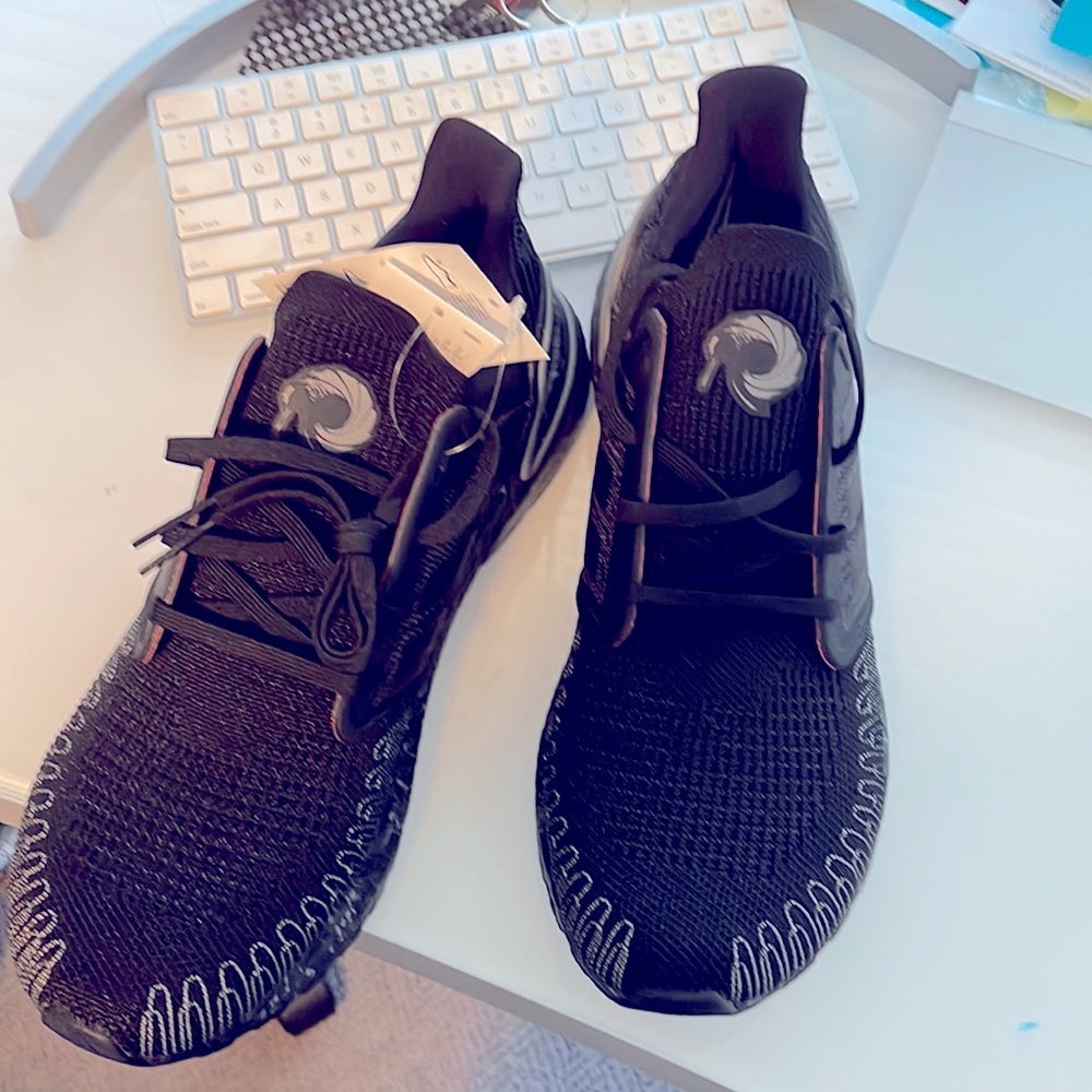 Adidas ultra boost 20  - US 11:  Core Black & Metallic Iron, James Bond